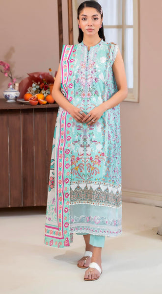 Embroidered Lawn Suit | GLB2510