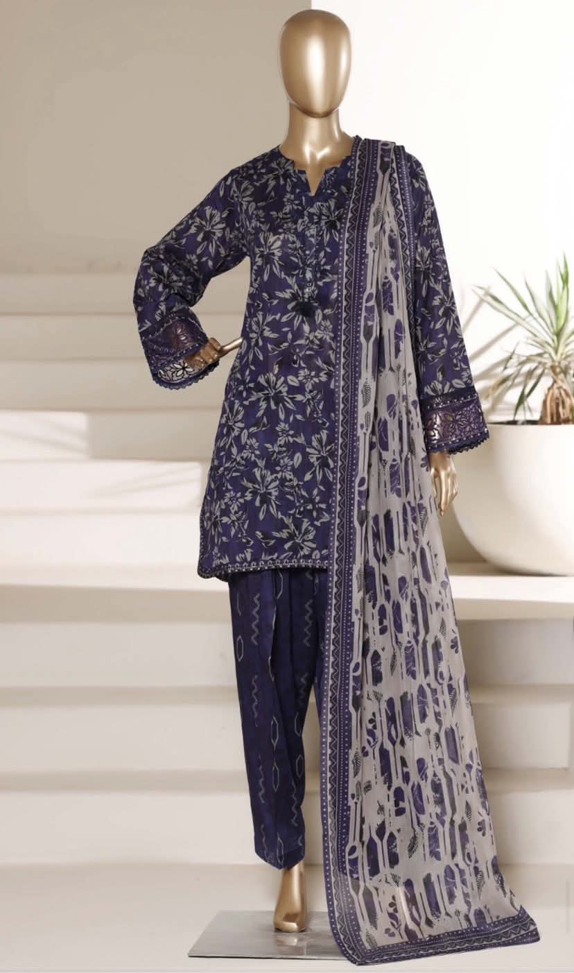 Sadabahar Malika Embroidered Lawn 007