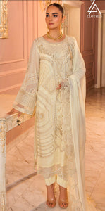 Embroidered Chiffon Design - 06