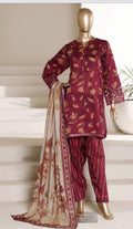 Sadabahar Malika Embroidered Lawn 004
