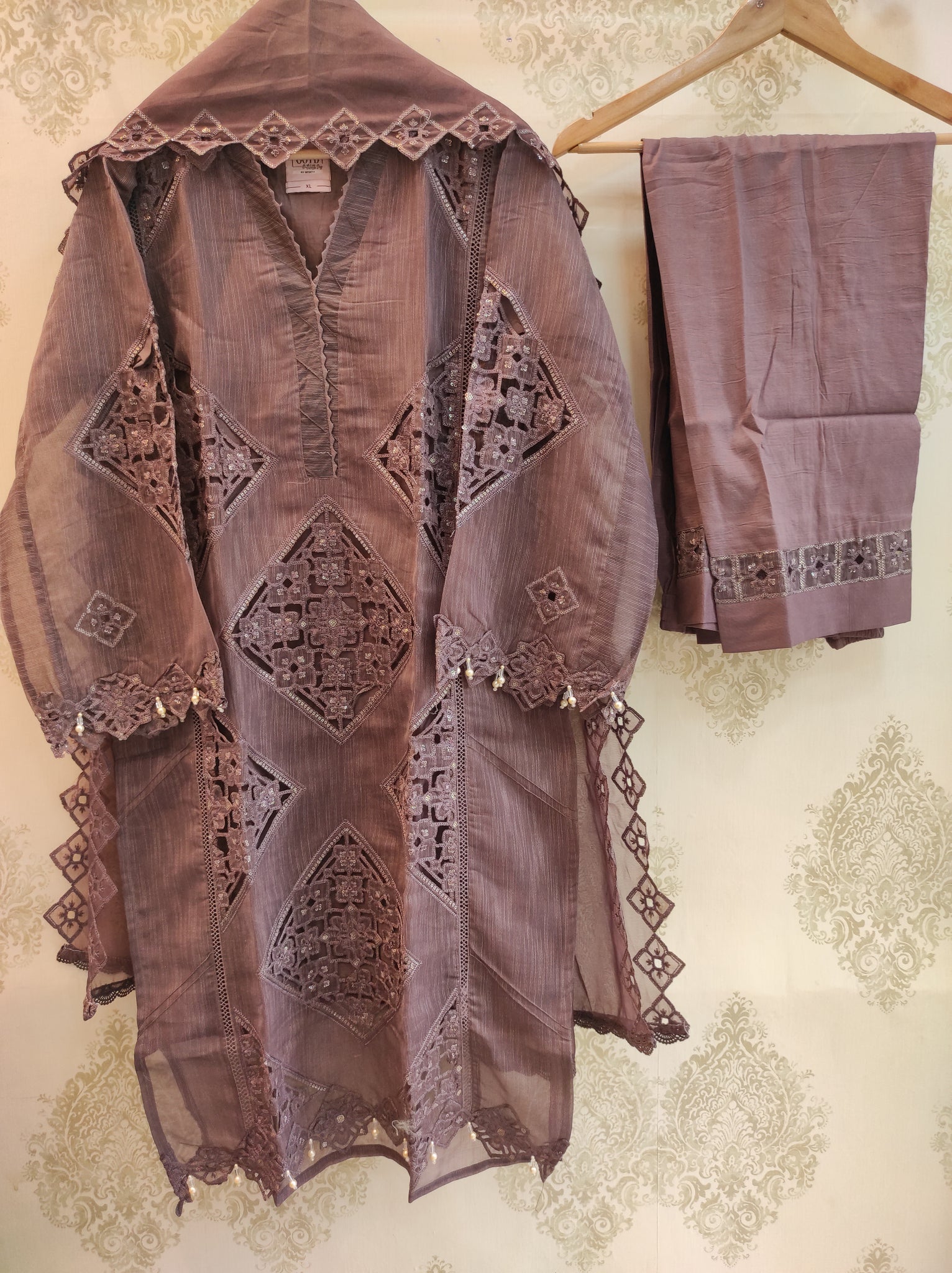 Grapewine Cutwork Tunic