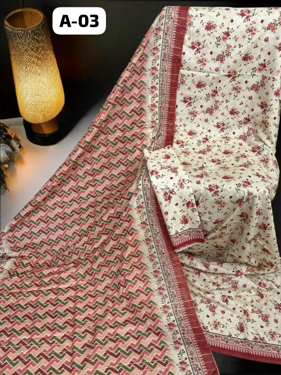 Bin Saeed printed lawn Premium Lawn Prints | DC - 05