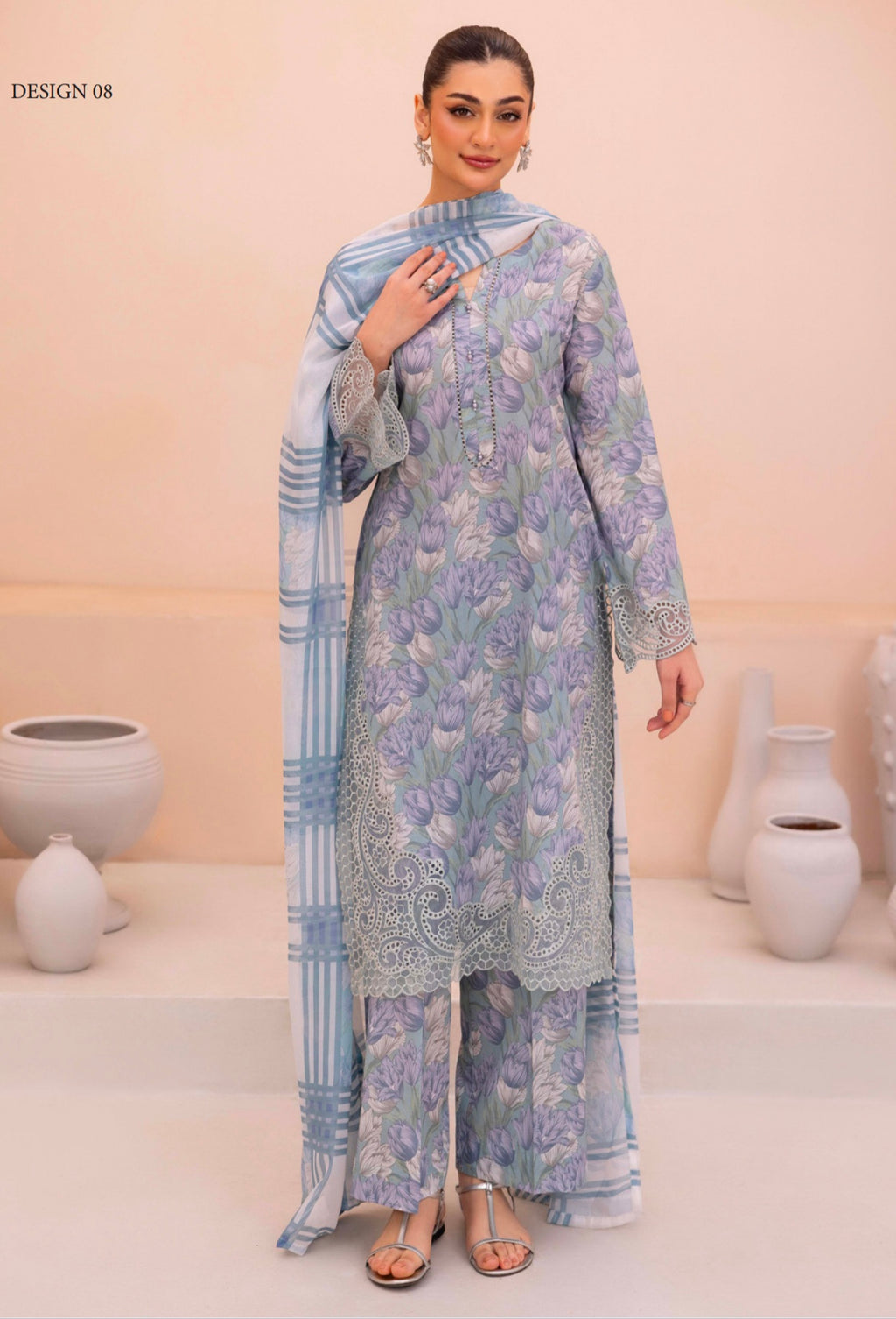 Adan's Libas Aaira| Stitched| Design 08