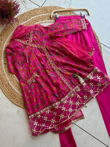 3 Piece Printed Cotton Suit | MKD-EF24-28