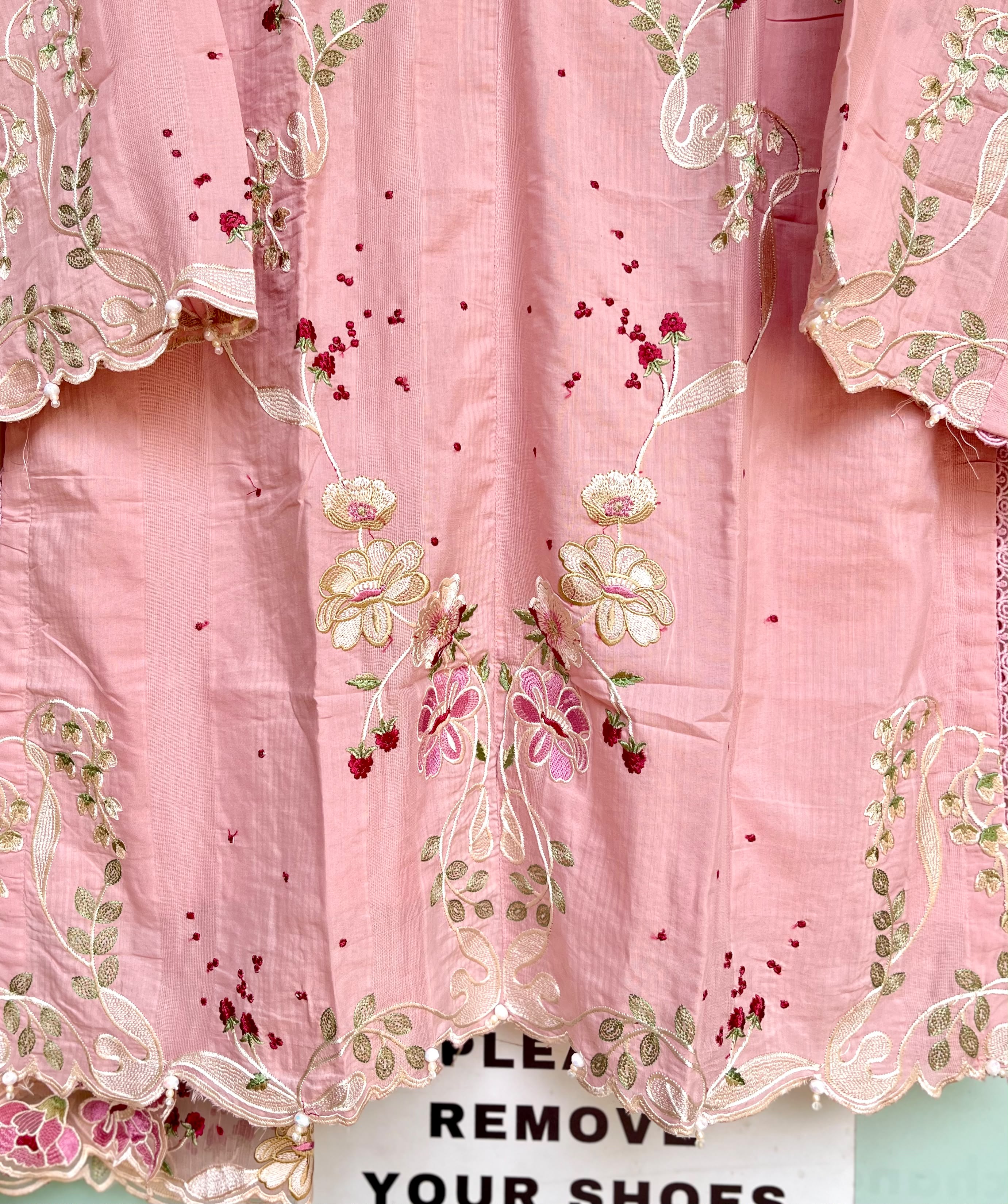 Gulbahar Co-ord Set | Pastel Pink