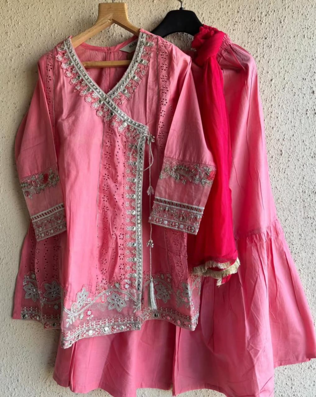 3 Piece Embroidered Suit | MKD-EF24-07