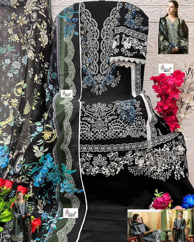 Ombre Embroidered Cotton 1