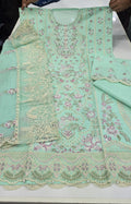 Qalamkar Suqoon Semi-Stitched Luxury Lawn 006