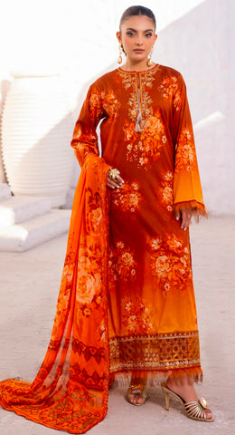 Embroidered Lawn Suit | GZ2508A5