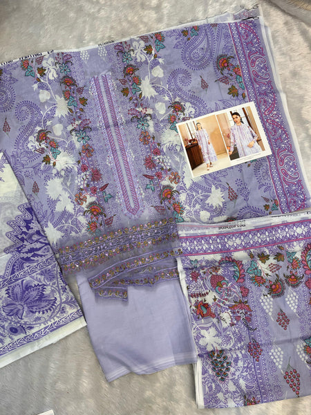 Embroidered Lawn Suit | GLB2508