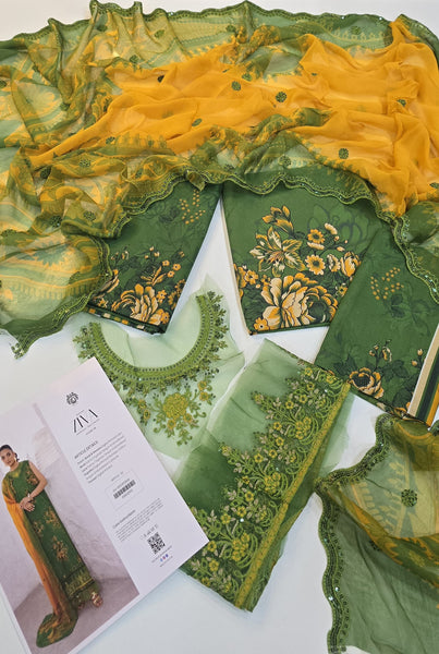 Embroidered Lawn Suit | GZ2508A11