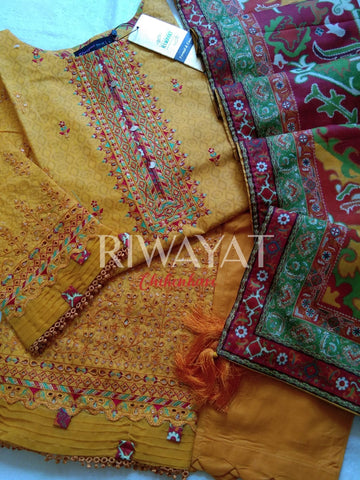 Riwayat Premium Chikankari Summer Lawn 2022