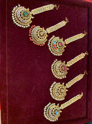 Hyderabadi Jewellery {maang tika}