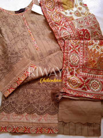 Riwayat Premium Chikankari Summer Lawn 2022