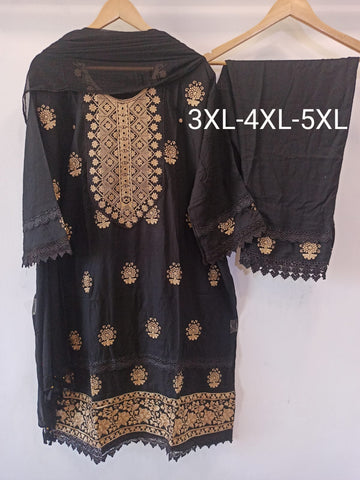 Rayon Kurta With Embroidery
