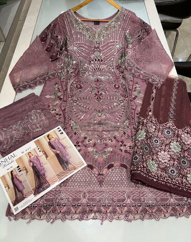 Ramsha Chiffon Stitched