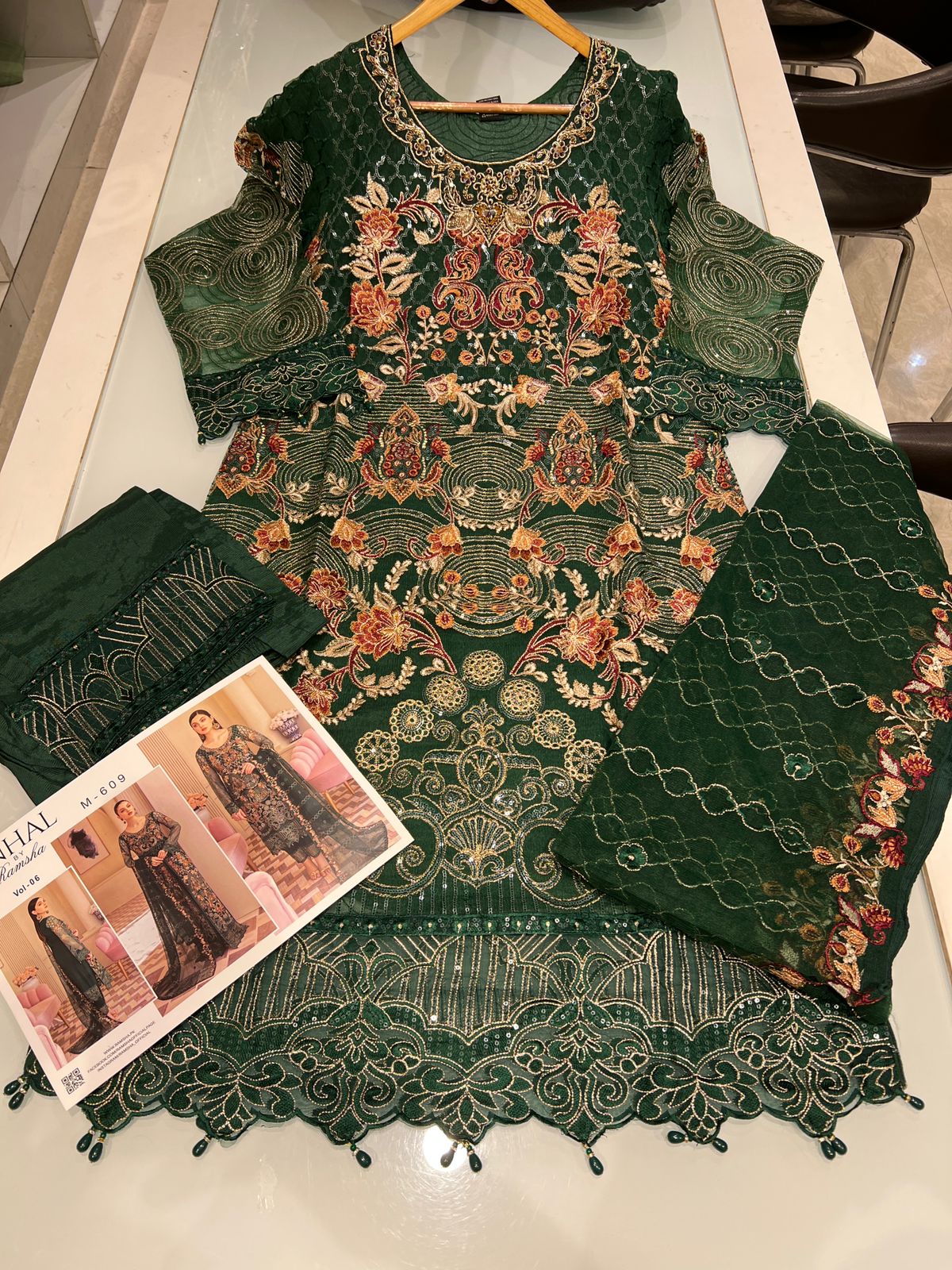 Ramsha Chiffon Stitched