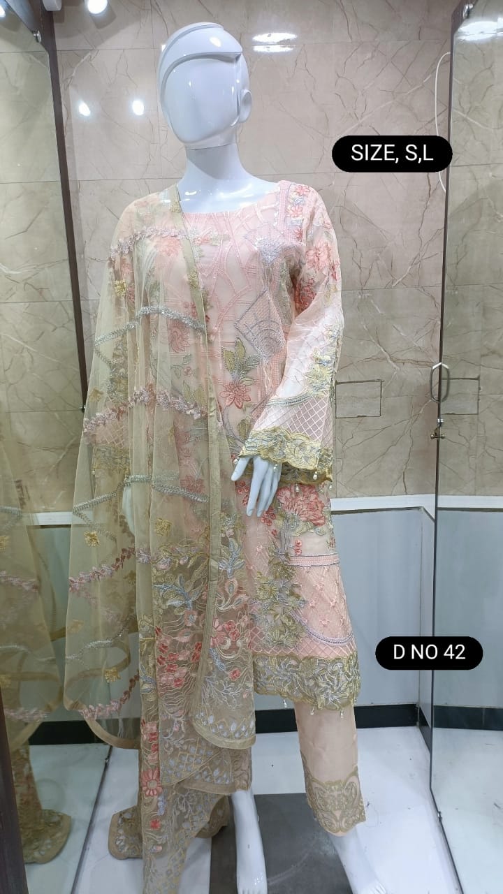 Ramsha Chiffon Stitched