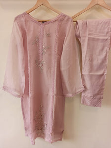 Baby Pink Tunic Set