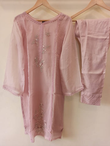 Baby Pink Tunic Set