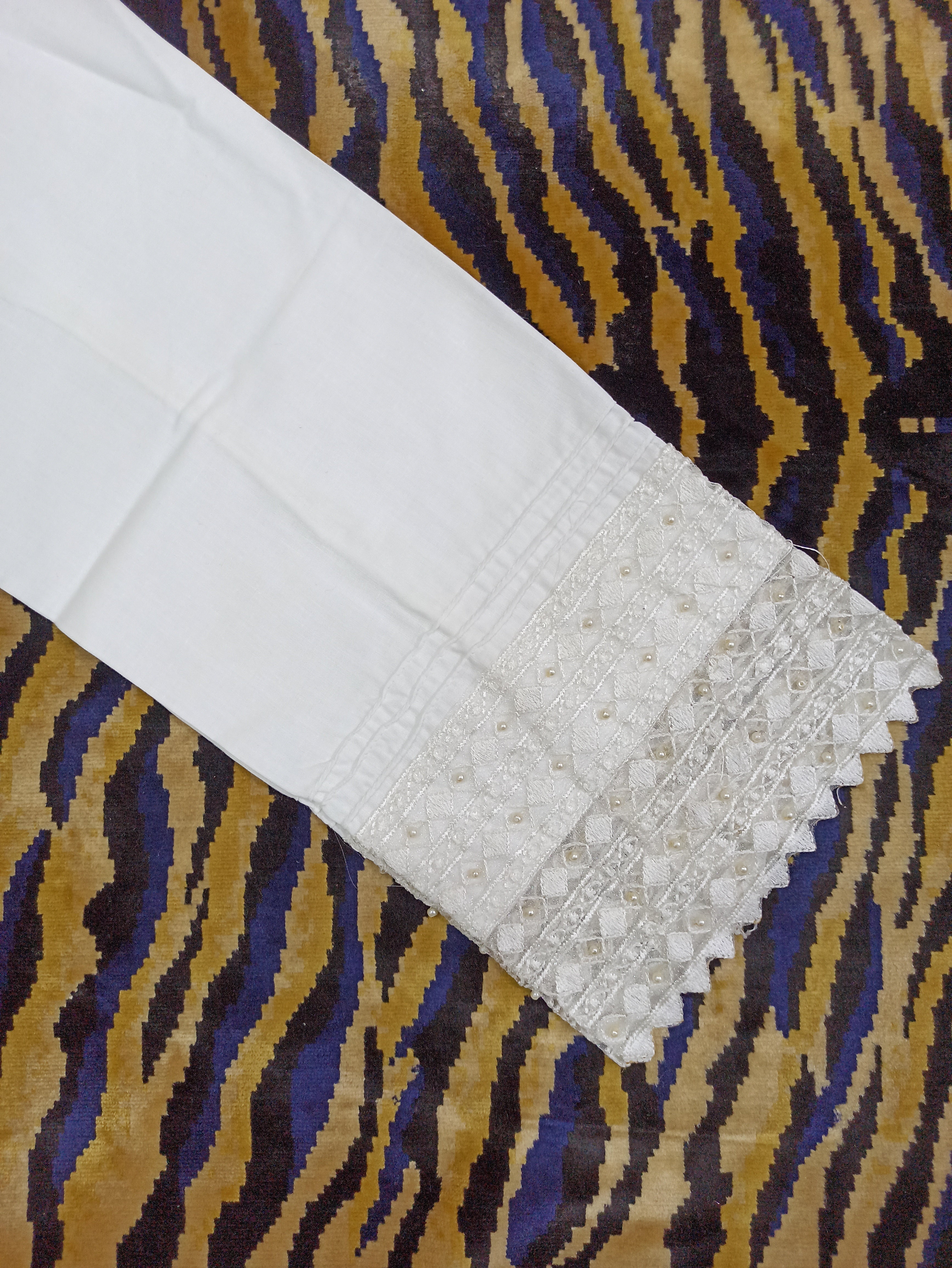 White Cigarette Pants