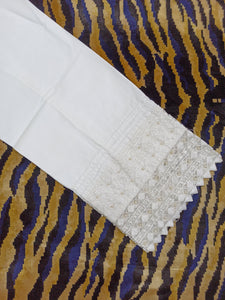 White Cigarette Pants