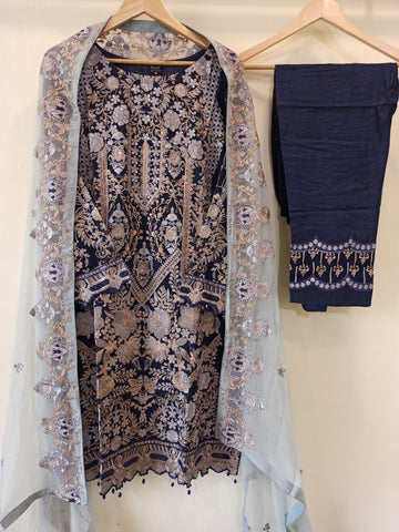 Ramsha Chiffon Stitched