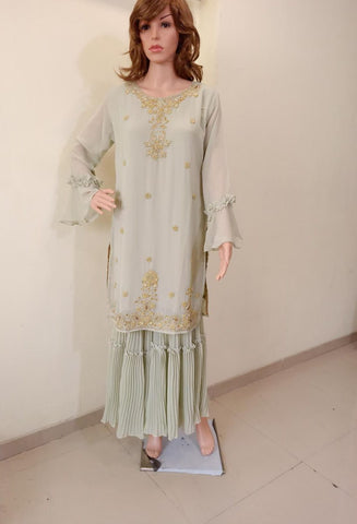 Light Green Garara Set