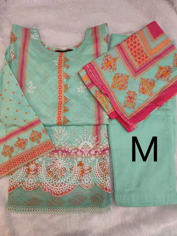 Bin Saeed Lawn Embroidered