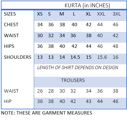 Rust Kurta Set
